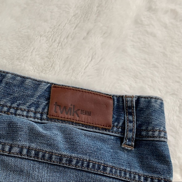 3/30$🤍 TWIK | denim skirt size 30 - Picture 4 of 10